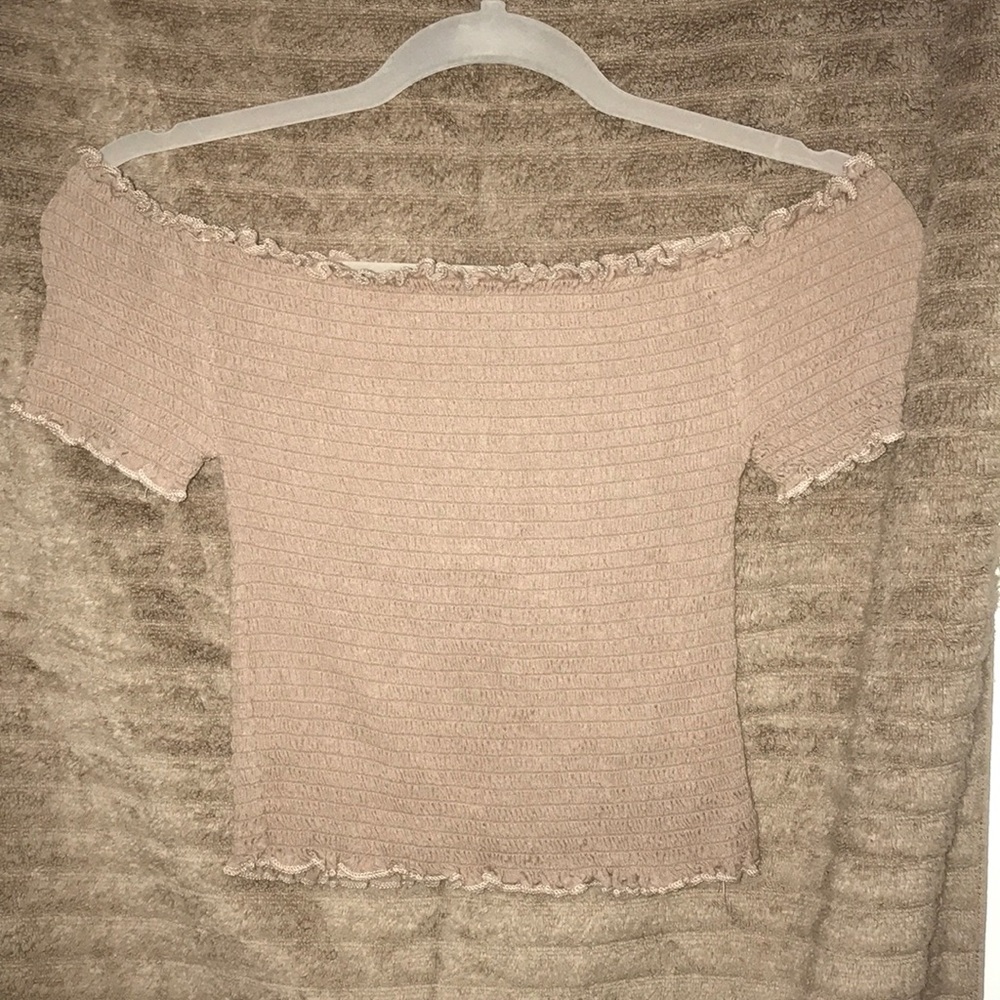 Off The Shoulders Crop Top